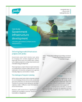 Jambo case study - government infrastructure development