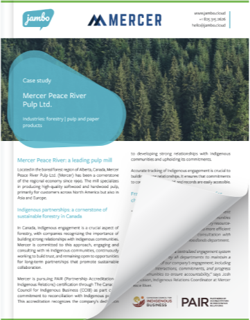 Case study - Mercer Peace River Pulp Ltd.